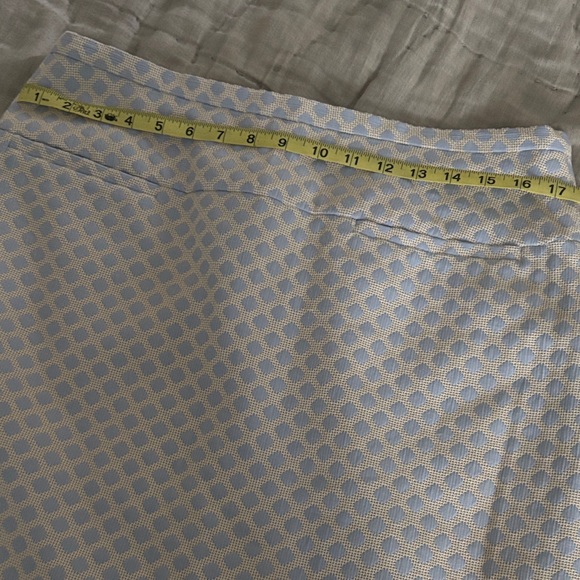 Vintage Brooks Brothers,  Blue and White Blazer and Skirt Set, size 12 - Picture 10 of 14